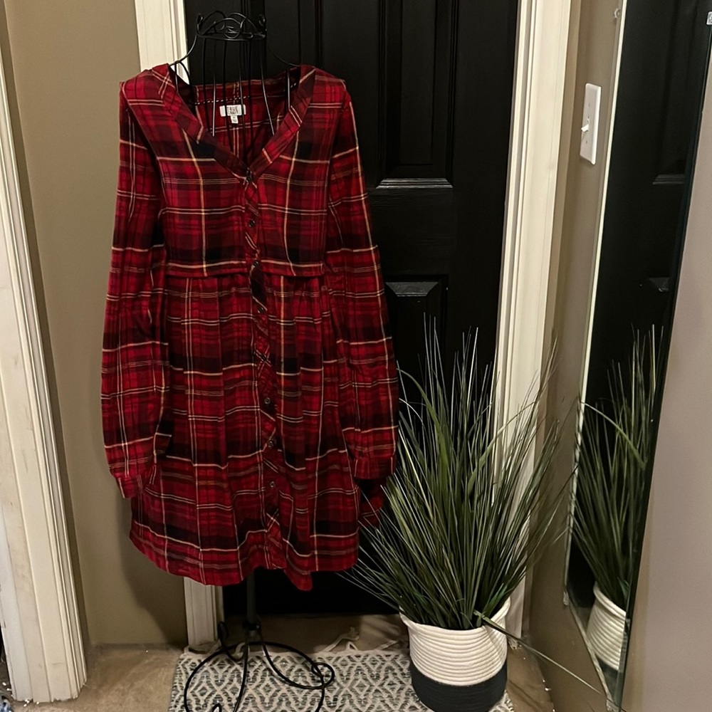 Button down dress